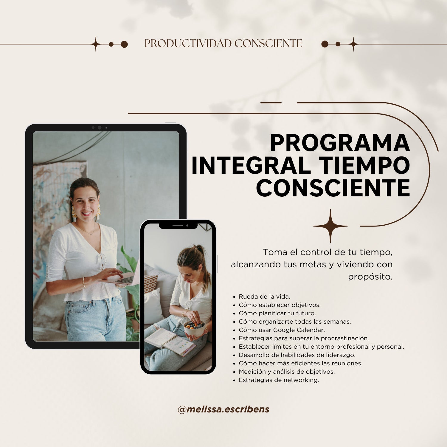 Programa integral “Tiempo Consciente”