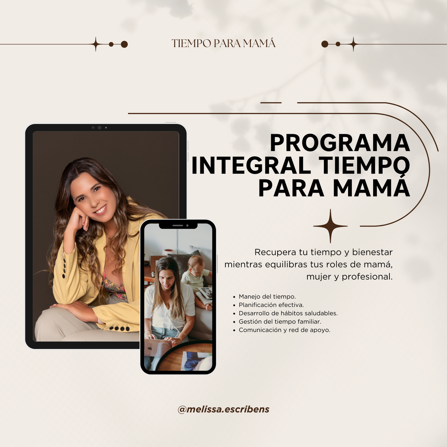 Programa Completo: Tiempo para Mamá - Recupera tu Tiempo y Transforma tu Vida